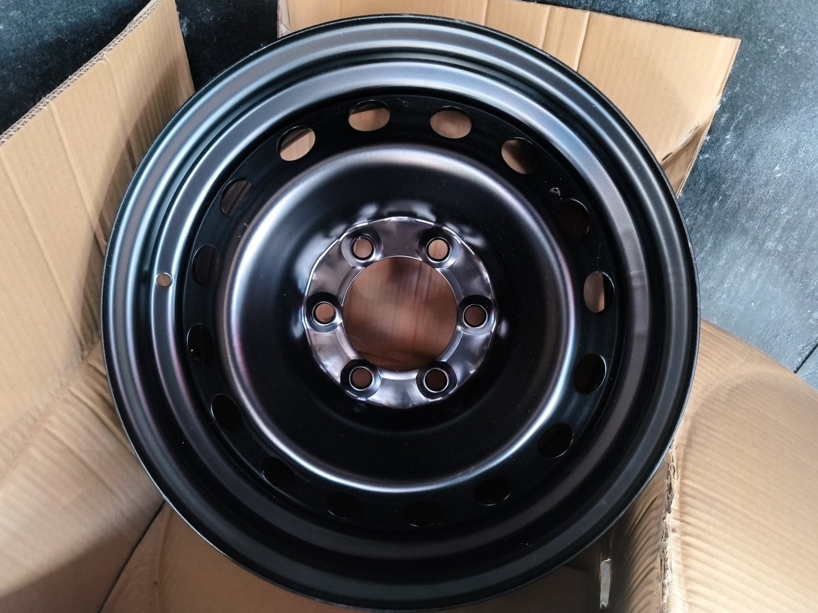 Set of 17" Steel Wheels / Rims (17x7, 6x139.7) - Brand New in Box